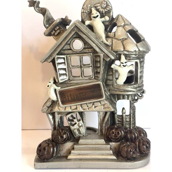 Haunted Mansion Tealight Holder | Spooky Halloween | Things Remembered Vintage - Picture 2 of 8